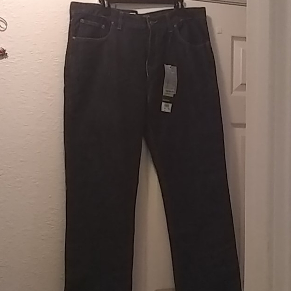 Mens Straight Denim Jeans - Picture 4 of 11